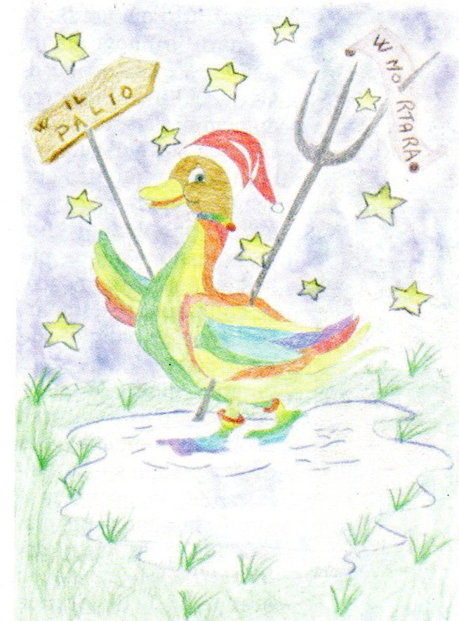 Il Palio dell'Oca, disegnato da Patricia