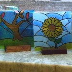 Vetrate artistiche realizzate dagli alunni Vetrate artistiche realizzate dagli alunni