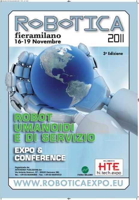 La locandina della Fiera della Robotica 2011 La locandina della Fiera della Robotica 2011