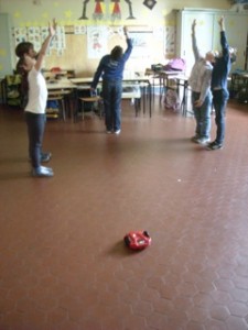 Balletto bambini e robot Balletto bambini e robot