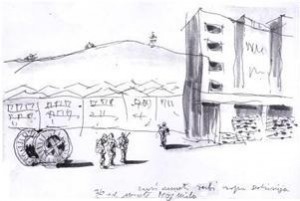 Carri armati serbi sopra Dobrinija Carri armati serbi sopra Dobrinija