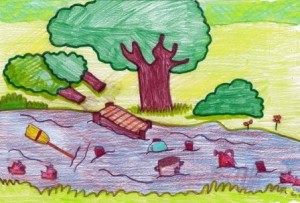 Un fiume da ripulire