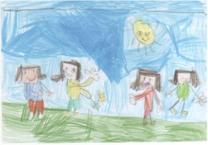 I bambini salutano il sole ... I bambini salutano il sole ...