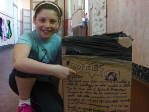 Guendalina e il suo scatolone, lato 1