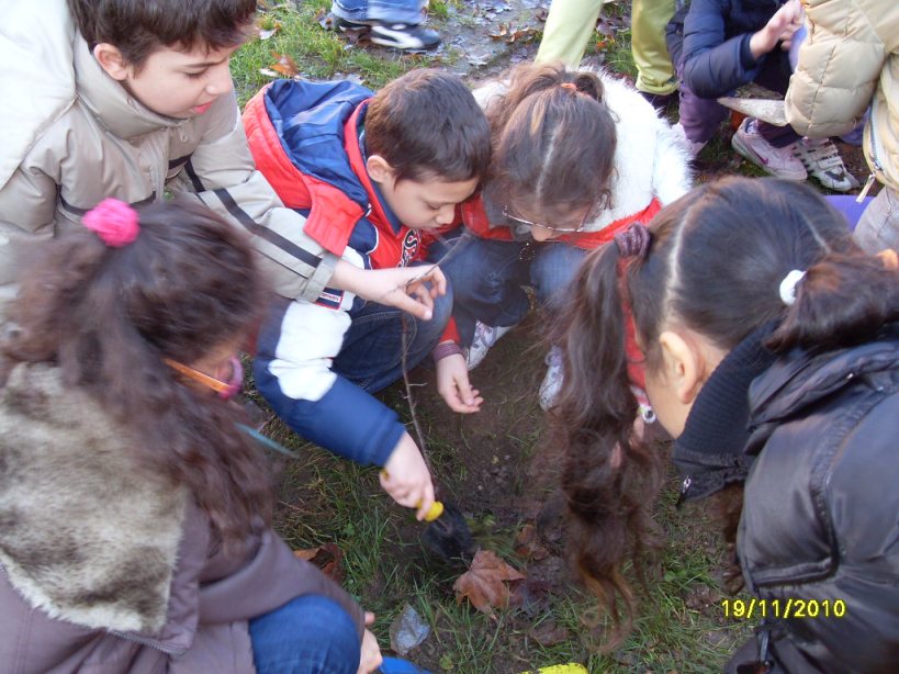 L'entusiasmo dei bambini è tangibile.
