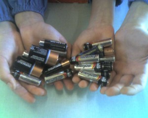 Le batterie scariche