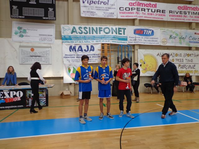 I vincitori della categoria Cadetti