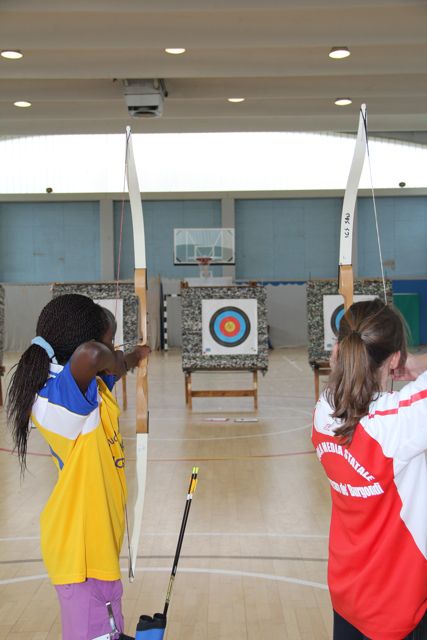 Alunne al tiro Alunne al tiro