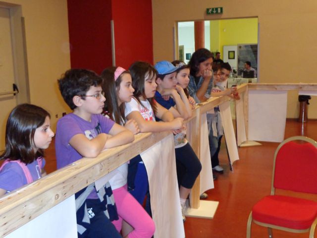 A Pescara, nello stand dove si gareggerà A Pescara, nello stand dove si gareggerà