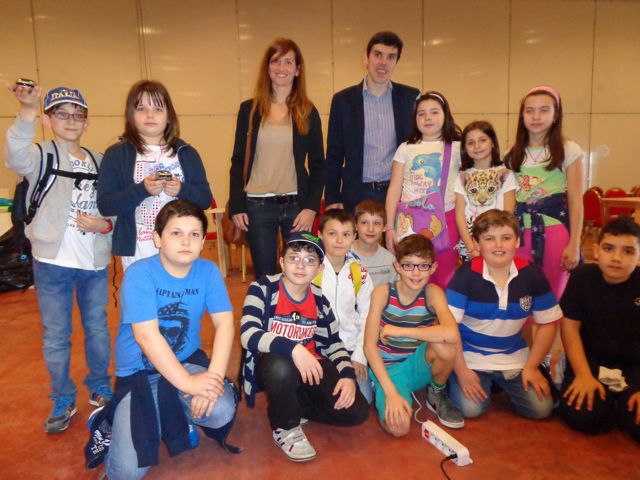 Foto di gruppo con lo staff spagnolo Foto di gruppo con lo staff spagnolo