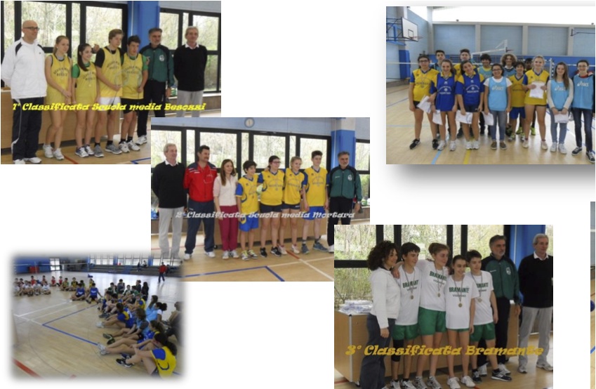 Le premiazioni premiazioni delle finali di badminton