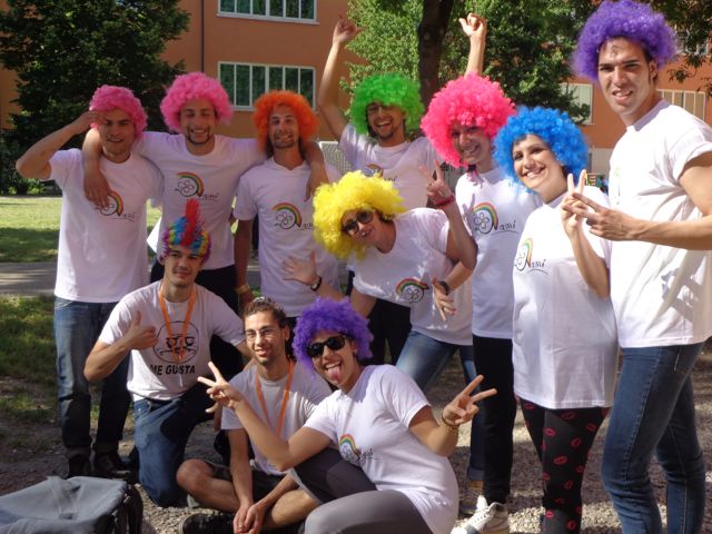 I ragazzi dell'Associazione Nami