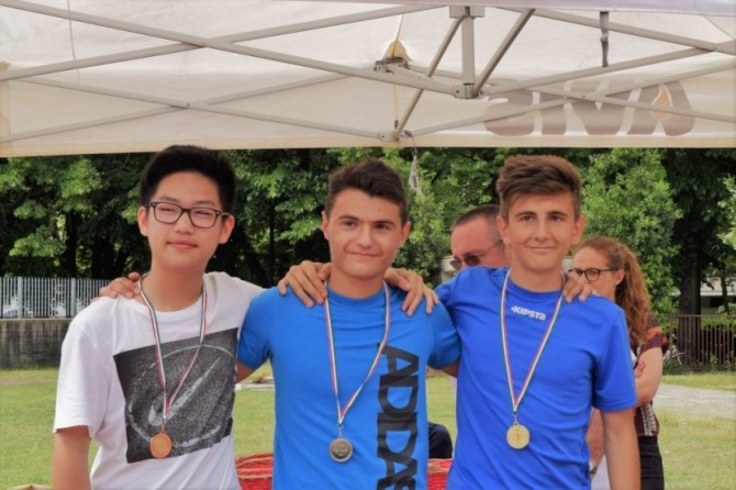 I ragazzini premiati