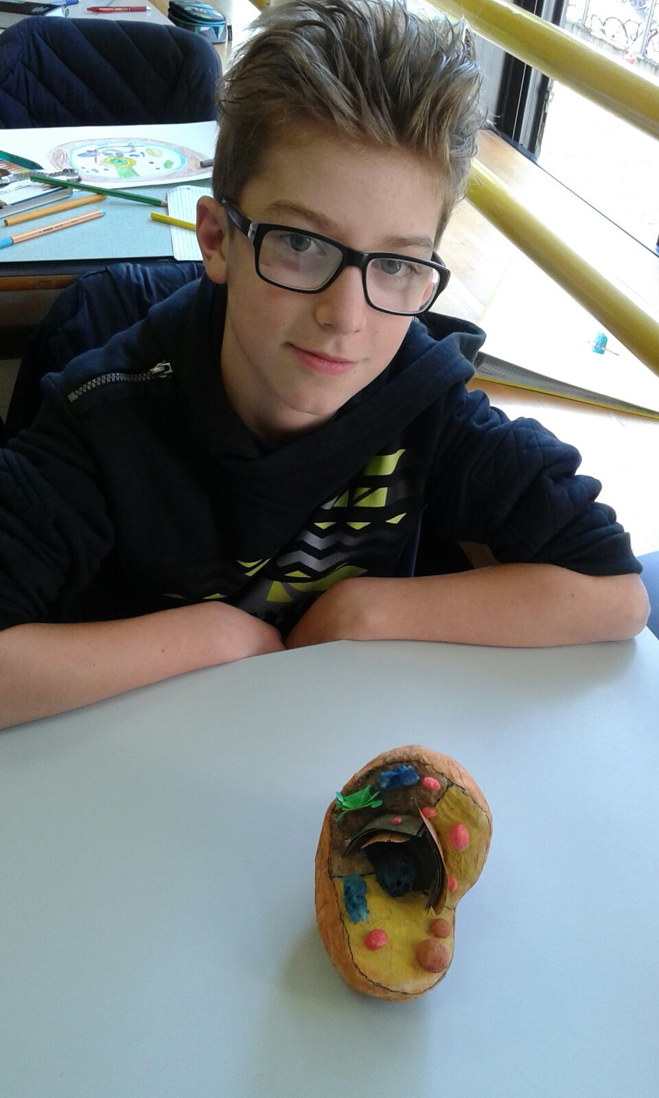 L'alunno che l'ha realizzata